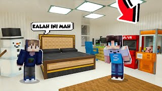 KITA ADU DEKORASI KAMAR PAKE FURNITURE PALING OP DI MINECRAFT [upl. by Notlil]