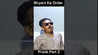 Biryani Ka Order By Nadir Ali P4 Pakao Team Part 2 nadirali prank p4pakao fuunyvideo nadira [upl. by Leanora]