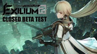 GIRLS FRONTLINE 2 EXILIUM CBT  Probamos la Beta Cerrada Global [upl. by Enaxor846]