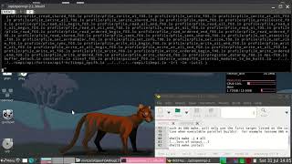 CodeAster 146 compilation full process with OpenMPI on PuppyLinux [upl. by Randolph]