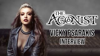 The Agonist Vicky Psarakis on her new NU METAL band Macho bullsht in metal scene and Orphans CD [upl. by Keen]