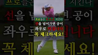 필수시청 골프에서 두 개의 선만 잘 지켜도 공이 똑바로 갑니다 골프레슨 골프연습 golf [upl. by Noreg]