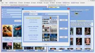 Coollector Movie Database  Skinnable Interface [upl. by Ynalem]