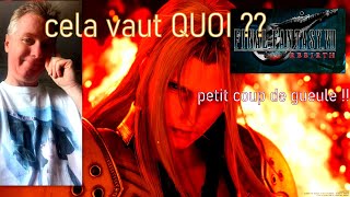 faut quon en parle quotCOUP de GUEULEquot les tests FF7 rebirth deja [upl. by Yuzik]