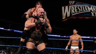 SmackDown Sheamus amp Big Show vs Wade Barrett amp Cody Rhodes [upl. by Hazen]