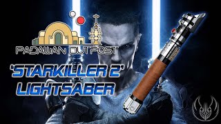 Starkiller 2 Lightsaber from Padawan Outpost Review [upl. by Phemia]