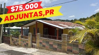 🏠🇵🇷 Casa de Campo Barata en Adjuntas Puerto Rico 4H 1B 75000 [upl. by Luapnaes]