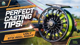 ✅How to Properly Spool Your Ugly Stik Reel for Perfect Casting 🎣 Expert Tips for Ugly Stik Reel [upl. by Nilerual273]