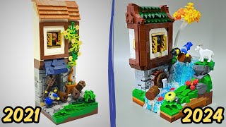 BEST Flowing Water LEGO Technique [upl. by Hairahcez]