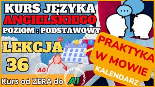 DATY Ćwiczenia  Kurs ANGIELSKIEGO Dla Początkujących [upl. by Dominga646]