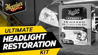 Meguiars Ultimate Headlight Restoration Kit  All in One Kit for Easy Headlight Restoration [upl. by Aluk]