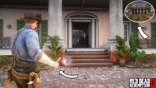 How to Get In To Braithwaite Manor House in Free Roam  RDR2 [upl. by Eliathan776]