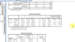 SPSS Variable Selection for Logistic Regression [upl. by Naleag213]