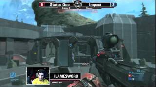 MLG Dallas Halo Reach Finals Status Quo vs Impact  Game 3 [upl. by Ardied]