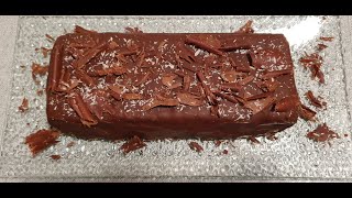 gâteau noix de coco et chocolat sanscuissonكيكة الشوكولاتة وجوز الهند بدون خبز [upl. by Ecinnahs]