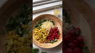 Kale Orzo Salad Meal Prep 🌱 Easy Healthy amp Vegan [upl. by Ative]