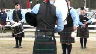 Savannah Pipes and Drums Second Place North East Forida Highland Games [upl. by Vas]