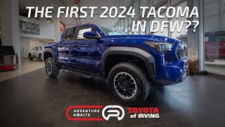 First 2024 Tacoma in DFW tacoma 2024 4gen trdoffroad [upl. by Minni138]