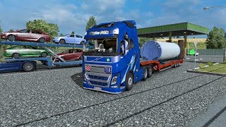 ETS2 Mod Volvo FH16 2012 Reworked LowDeck v12 Test on 130 [upl. by Rehpotsirhcnhoj688]