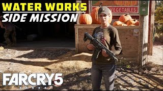 Water Works  Retrieve the Irrigation Pieces Location  Sunrise Farm Side Mission  Far Cry 5 [upl. by Staley]