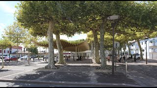 Le projet daménagement de la place des arènes de Soustons 2024 [upl. by Suoicul]