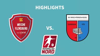 2 Spieltag Regionalliga Nord 2425  SC Weiche Flensburg 08  SV Drochtersen  Assel  Highlights [upl. by Eanyl]