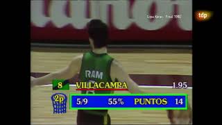 Jordi Villacampa 1990 Korac Cup Final G2 Joventut Badalona  Scavolini Pesaro [upl. by Erminie]