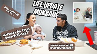 Life Update MUKBANG  Apollos First Playdate Adorable [upl. by Ojoj]