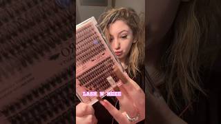 LASH WITH MEEE lashes cutelashes lashclusters shortvideo [upl. by Strickland]