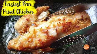 Pan Fried Chicken Breast  The Tastiest Chicken Recipe  Oliver Kitchen [upl. by Ahsikym855]