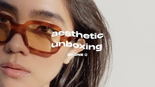 aesthetic unboxing lexxola eyewear [upl. by Naul]