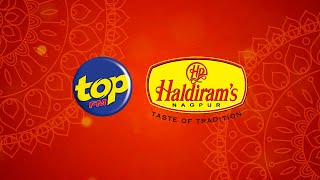 Top FM en collaboration avec Haldiram vous propose une délicieuse sélection de plats végétariens [upl. by Genni482]