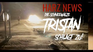 SCHNEECHAOS HARZ 2021 TRISTAN DREHT AUF [upl. by Diandra]