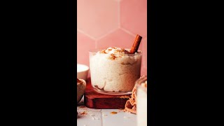 Creamy Vegan Rice Pudding 1 Pot  Minimalist Baker Recipes [upl. by Birkett]