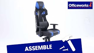 Typhoon Pro II Gaming Chair Assembly Instructions [upl. by Elon]