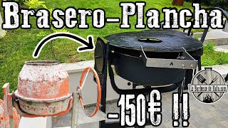 Comment faire un braseroplancha à moins de 150€  🤯🤯 brasero DIY plancha [upl. by Halsted756]