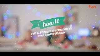 Pak je cadeautjes creatief in met een kerstboom [upl. by Sapers856]