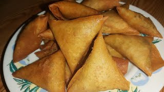 JINSI YA KUPIKA SAMBUSA ZA MBOGA VEGETABLES SAMOSAS [upl. by Laro337]