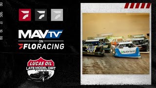 LIVE Lucas Oil Late Model Dirt Series at East Bay Raceway Monday Heats [upl. by Aniv]