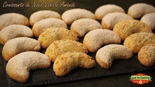 ❅ Recette des Croissants de Noël Vanille Amande❅ [upl. by Shatzer]