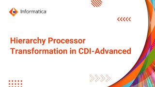 CDIAdvanced Hierarchy Processor Transformation [upl. by Anaerol197]