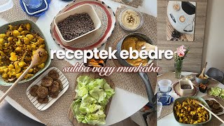 meal prep vegán ebédötletek dobozolással [upl. by Xineohp]