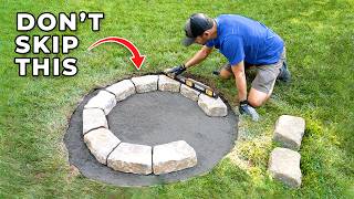 Building Your Perfect Fire Pit on a Budget [upl. by Nauqal788]