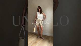 The full Uniqlo Spring Summer Try On is over on my channel summerfashion [upl. by Viviyan]