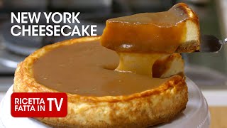 NEW YORK CHEESECAKE di Benedetta Rossi  Ricetta TV Fatto in Casa per Voi [upl. by Ennaeerb66]