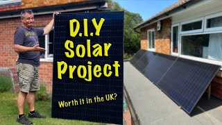 DIY Solar Project 2023 worth it in the UK [upl. by Atolrac193]