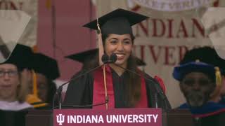 2023 Commencement Student Address  Psychological and Brain Sciences  Indiana University [upl. by Sudderth]