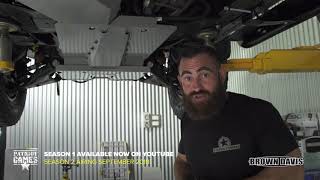 Justin from Patriot Campers checks out the Brown Davis under vehicle protection [upl. by Eikcor74]