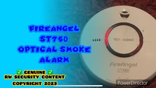 FireAngel ST750 Optical Smoke Alarm [upl. by Key540]