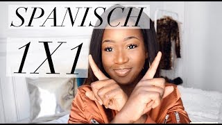 SPANISCH 1x1  PRONUNCIATION amp AUSSPRACHE German [upl. by Eislrahc]